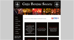 Desktop Screenshot of cliffebonfire.com